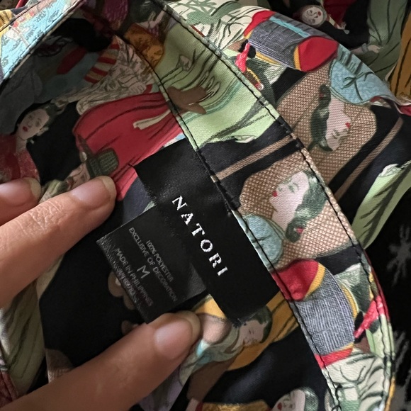 DRESS Floral Print Long Dress Size: M Human Printed like an arts in Paris - Picture 7 of 8